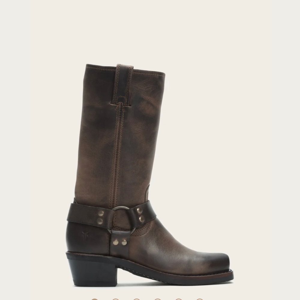 Frye Women Harness Boot in Smoke Size 8.5